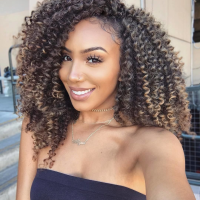 Hairstyles With Curly Crochet Hair