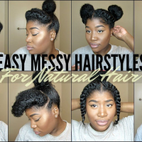 Medium Length Low Maintenance Natural Hairstyles