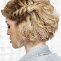 Homecoming Hairstyles For Short Thick Hair