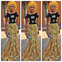 These Ankara type staples are forward of the development