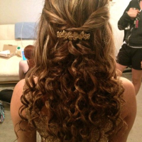 Long Curly Hairstyles For Prom