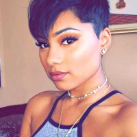 Short Pixie Hairstyles 2019 For Black Women