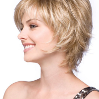 Medium Short Feathered Hairstyles