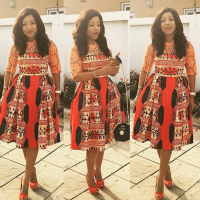 Some really trending Ankara varieties sported by Joselyn Dumas