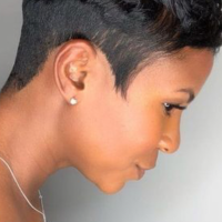 Low Maintenance Pixie Cut Hairstyles For Short Permed Black Hair