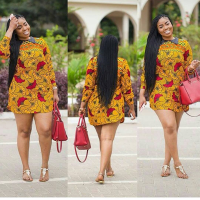 Glam in another word for Ankara fashion styles