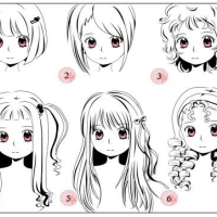 Anime Cute Hairstyles