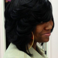 Feathered Short In The Front Long In The Back Black Hairstyles