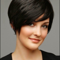 Short Hairstyles For Round Faces And Thick Hair