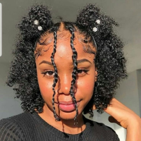 Cute Natural Curly Hairstyles For Black Girls