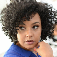 Mixed Curly Hairstyles Short