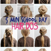 Cute Hairstyles For Girls For Picture Day