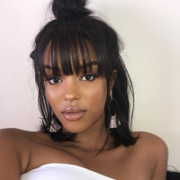 Fringe Hairstyle For Black Ladies