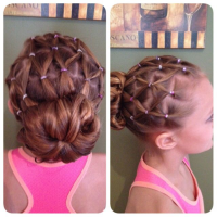 Cute Gymnastics Meet Hairstyles