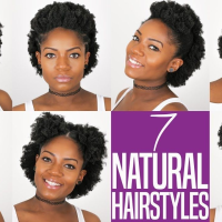 Easy Natural Hairstyles 4c