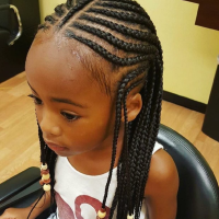 Easy Children's Braids Black Hairstyles