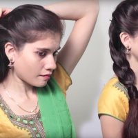 Hairstyles For Churidar For Short Hair