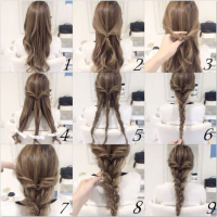 Step By Step Cute Hairstyles For Girls