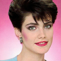 80s Short Hairstyles With Headband