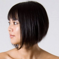 Short Angled Bob Hairstyles