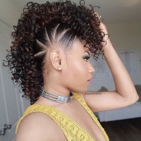 Cute Faux Hawk Hairstyles