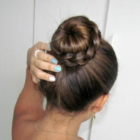 Braided Bun Hairstyle Tutorial