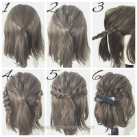 Prom Hairstyles For Short Straight Hair