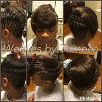 Short Weave Hairstyles In Ghana