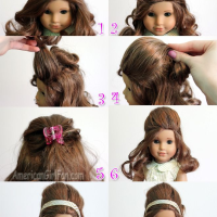 Cute Hairstyles For Barbie Dolls With Long Hair