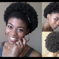 Natural Hairstyles For Thin 4c Hair