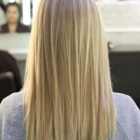 Long Blonde Straight Hairstyles