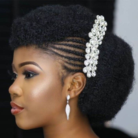 Black Natural Bridal Hairstyles