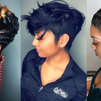 Short Black Hairstyles For 2019