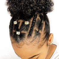 Hairstyles With Rubber Bands Natural Hair