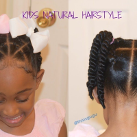 Quick Easy Natural Hairstyles For Kids