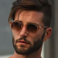 Long Hairstyles For Men With Glasses