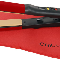 Chi Air Turbo 1 Ceramic Hairstyling Iron Black Red Velvet