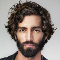 Male Long Curly Hairstyles