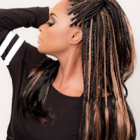 Yaki Pony Braids Hairstyles