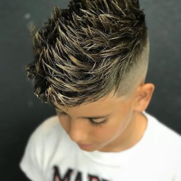 Undercut Boy Side Cut Hairstyle