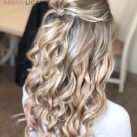 Long Hair Curly Hairstyles For Wedding