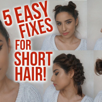 Heatless Hairstyles For Short Hair