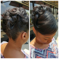 Updo Hairstyles For Black Hair