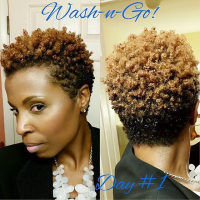 Wash And Go Hairstyles For Short Black Hair