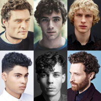 Mens Curly Hairstyles 2015