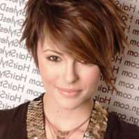 Short Sassy Hairstyles For Round Faces