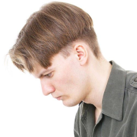 Mushroom Cut Hairstyle For Boy