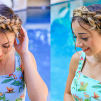 Milkmaid Braids DIY | Ft. Brooklyn McKnight