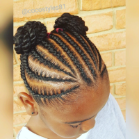 Simple Natural Hairstyles For Kids