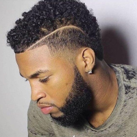 Black Men Curly Hairstyles